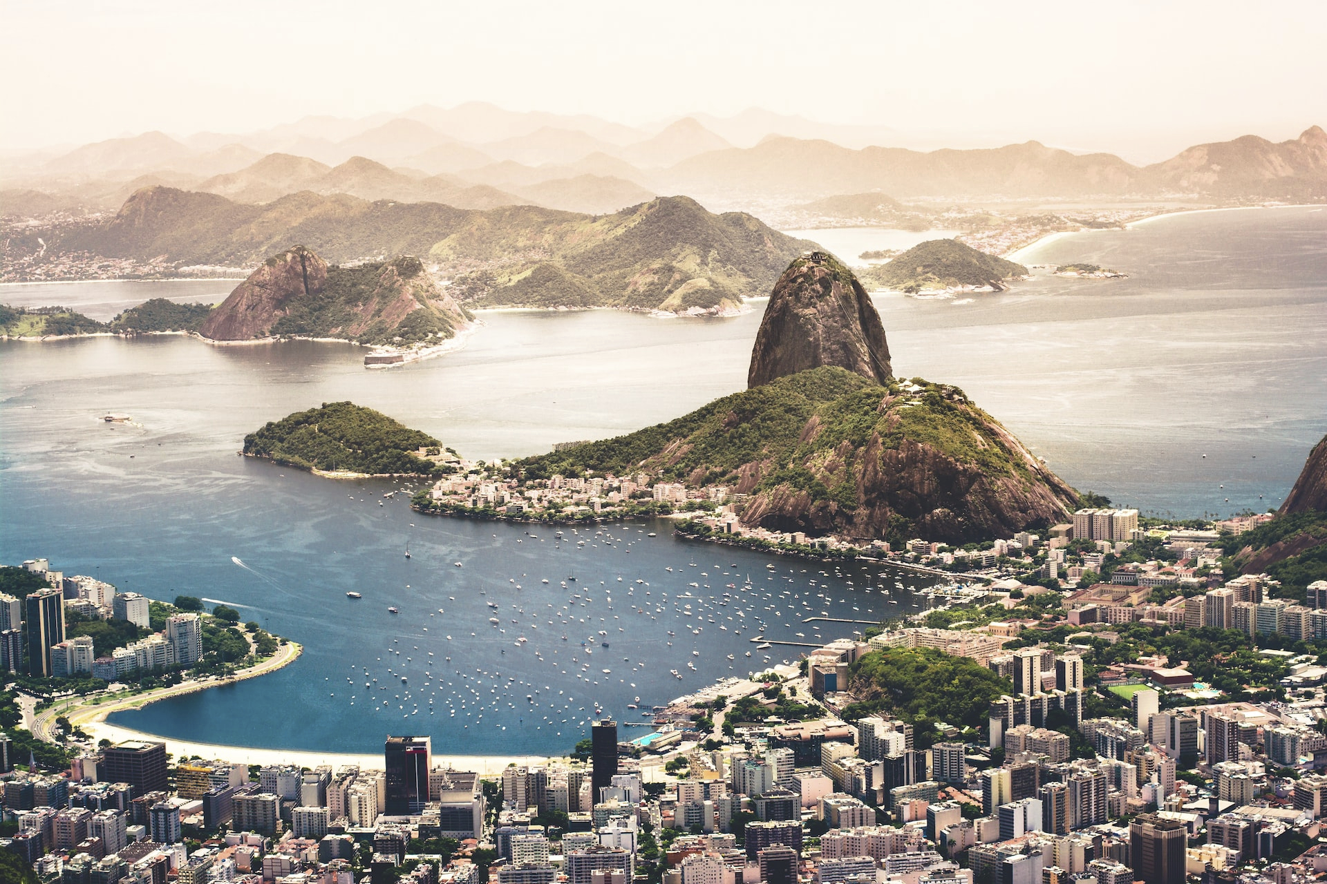 aerial photography of cityscape near sea
